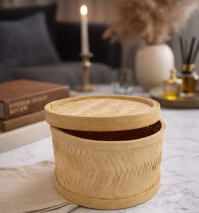 Storage Box - Round — Shop online | Slow Livin — view 4